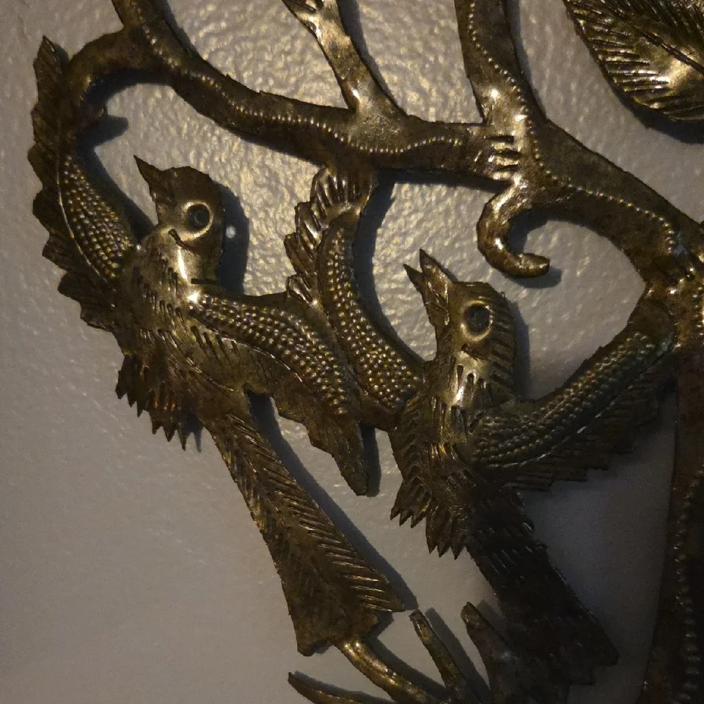 Handmade Tree of Life Metal Wall Art